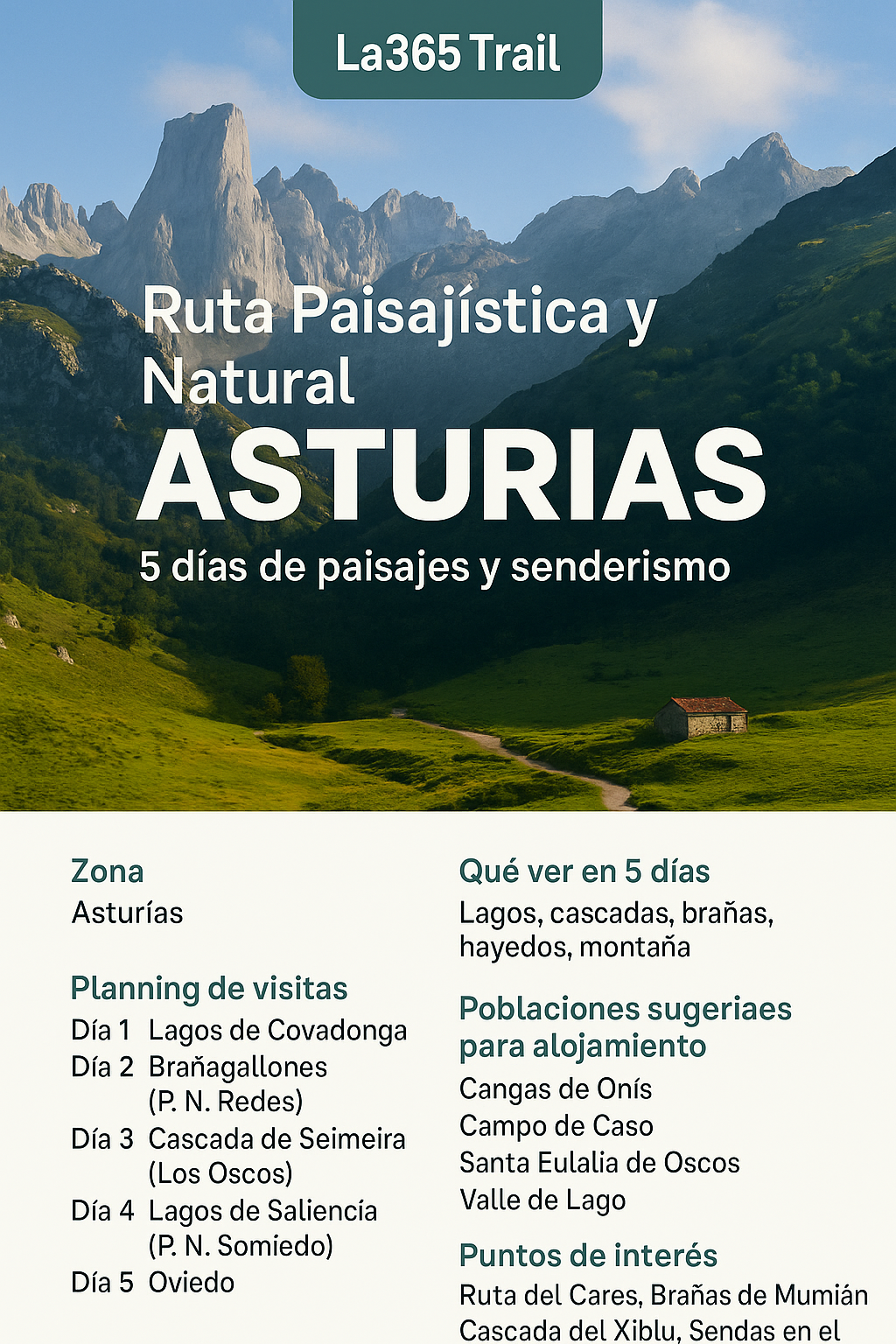 Asturias ruta paisajistica y natural